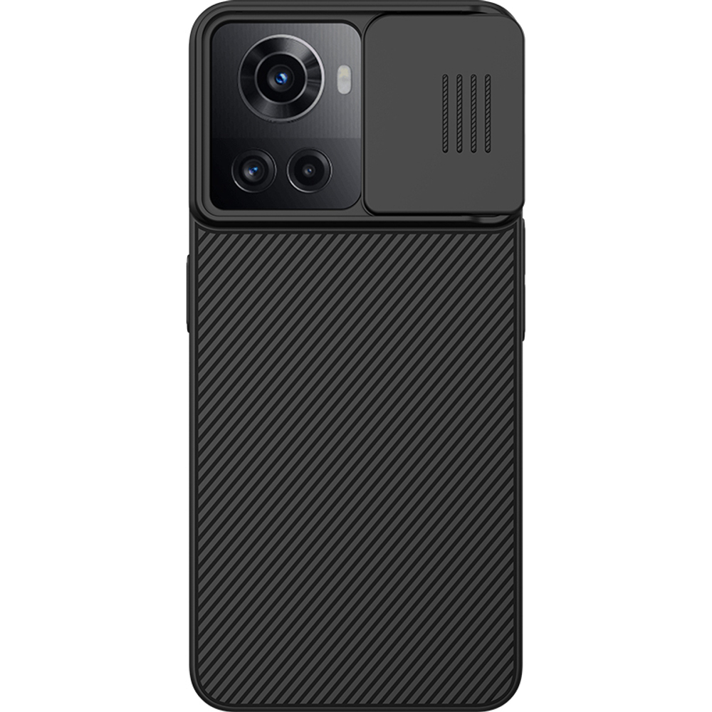 Чехол с защитной шторкой для камеры для смартфона OnePlus Ace 5G и 10R 5G, от Nillkin серия CamShield Case