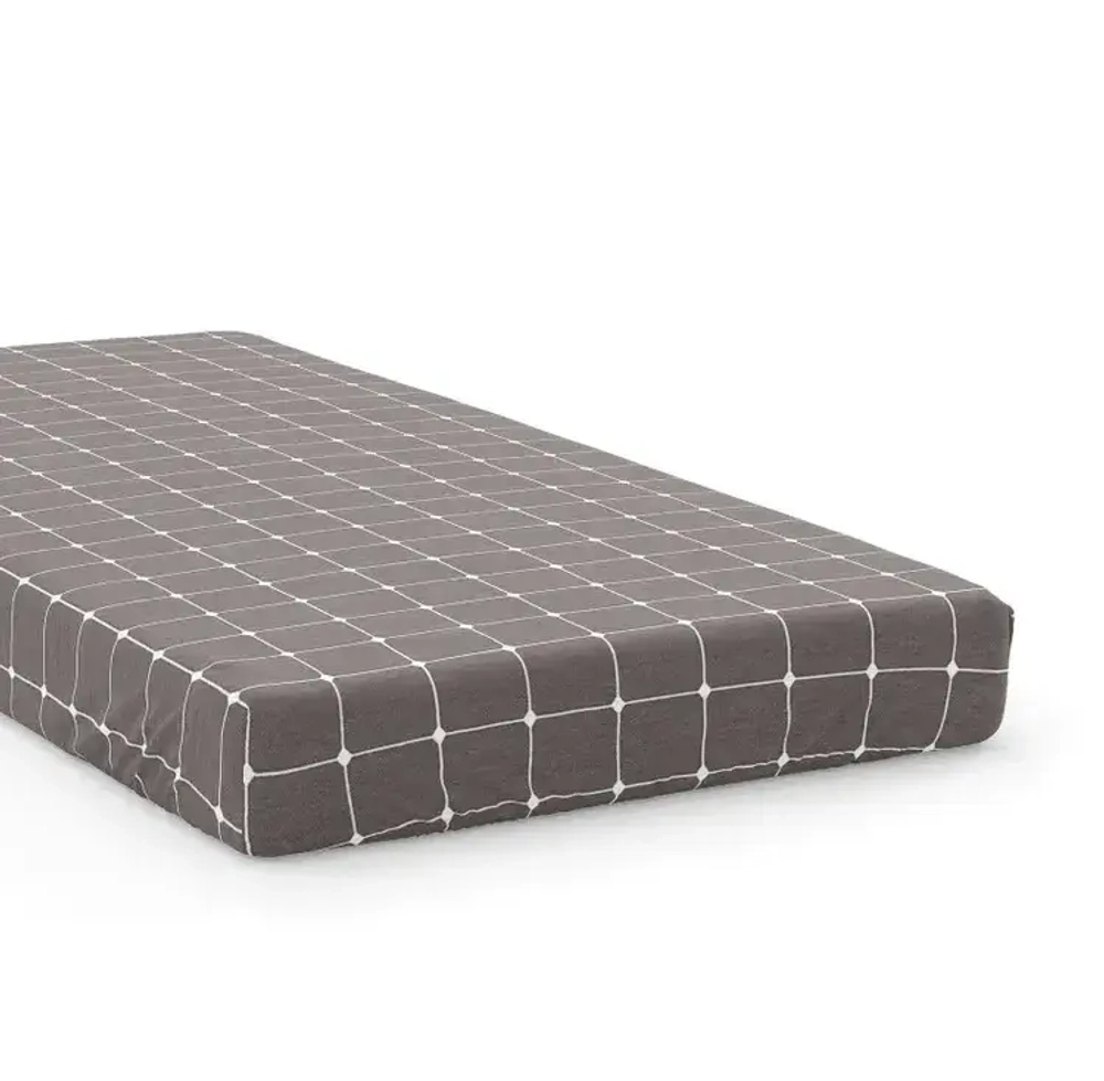 Простыня на резинке 200*90*25 SQUARE CLASSIC, 100% хлопок