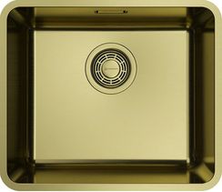 Кухонная мойка OMOIKIRI Omi 43-U/I-LG Ultra Mini нерж.сталь/светлое золото