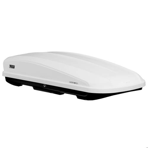 Автобокс на крышу автомобиля "Winner585" двусторонее открывание (белый диамант) / Евродеталь