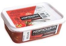 Корюшка жареная в томатном маринаде &quot;Лисий Нос&quot;, 410г