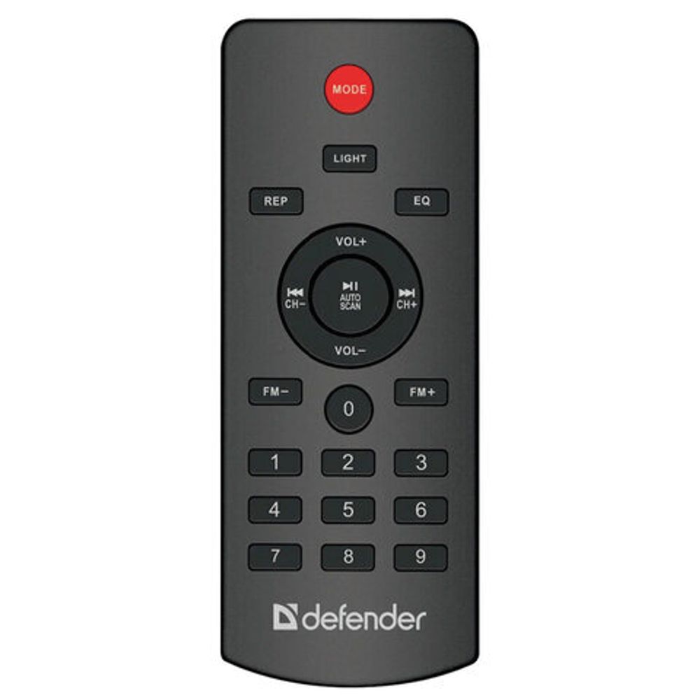 Колонка портативная DEFENDER Rage, 2.0, 50 Вт, Bluetooth, FM-тюнер, microSD, чёрная, 65109