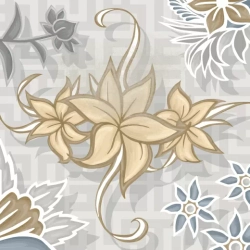 ДЕКОР FLORE GRIS 20X20 ОТ VIVES
