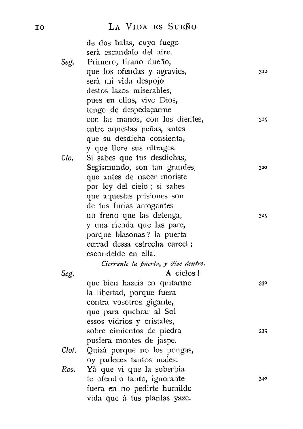 La vida es sueño, comedia famosa. Edited by Milton A. Buchanan. Vol. 1 | Pedro Calderón de la Barca