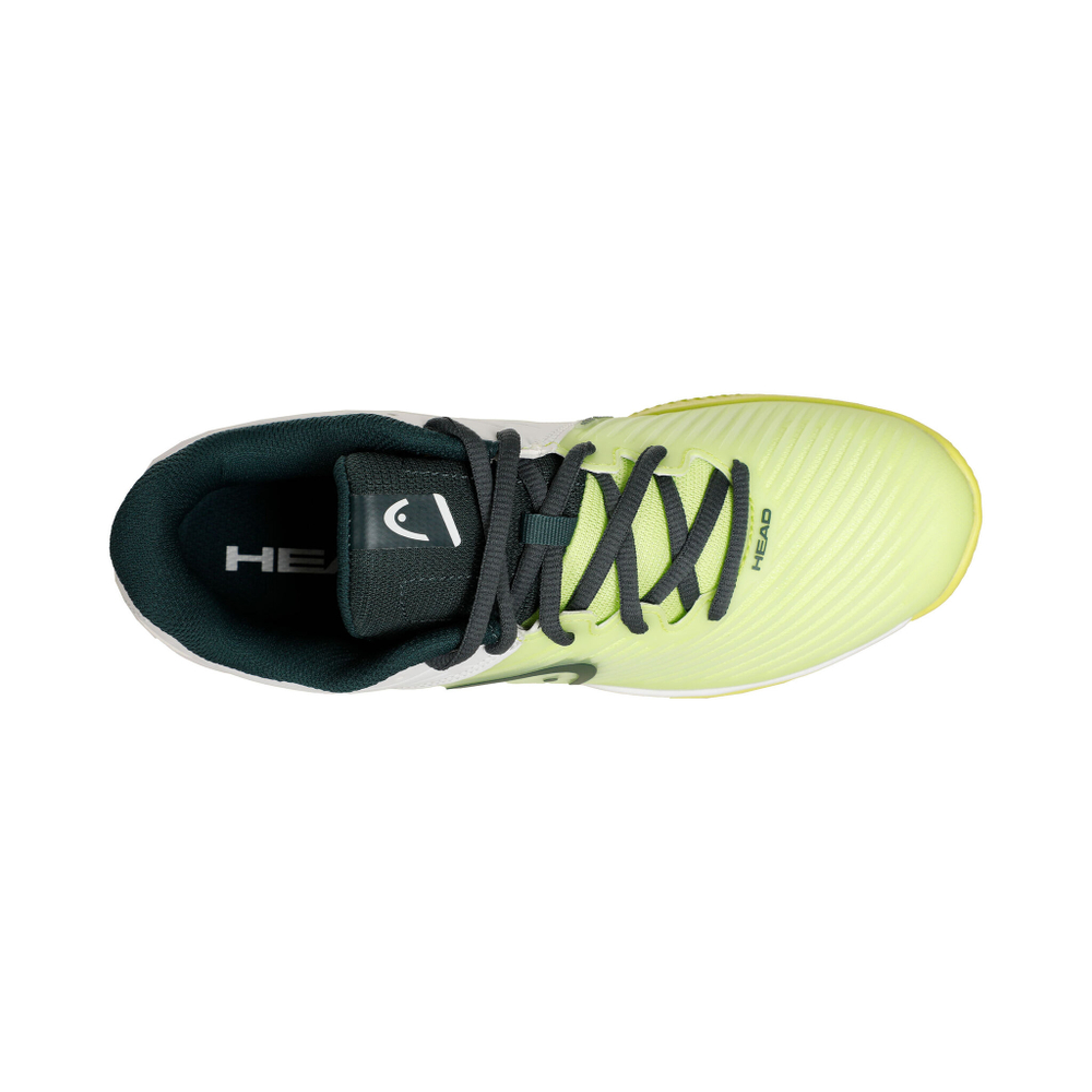 Детские теннисные кроссовки HEAD Revolt Pro 4.0 Clay Court Shoe Kids - Neon Green, White