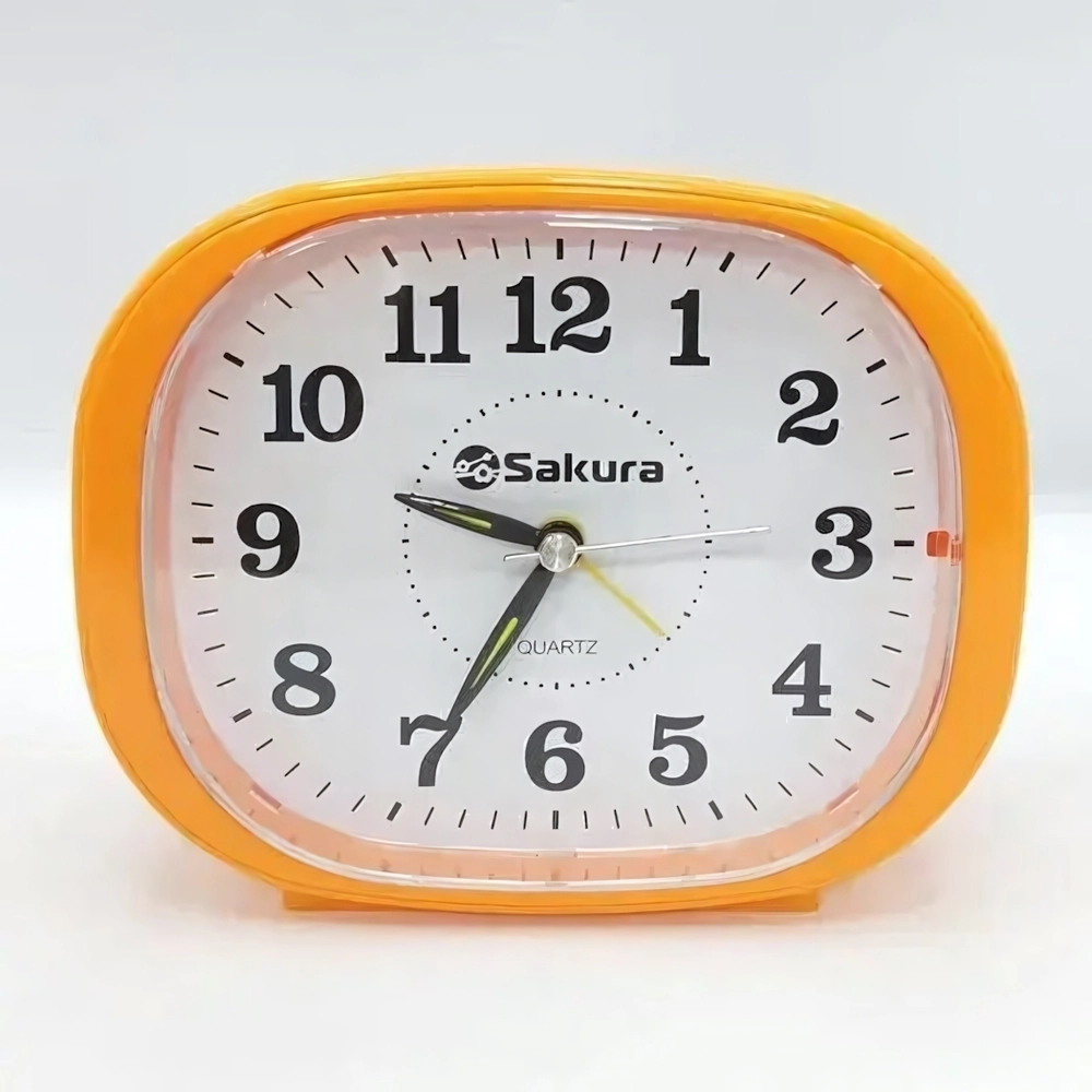 Будильник кварц SA-8529A дискрет.ход подсвет