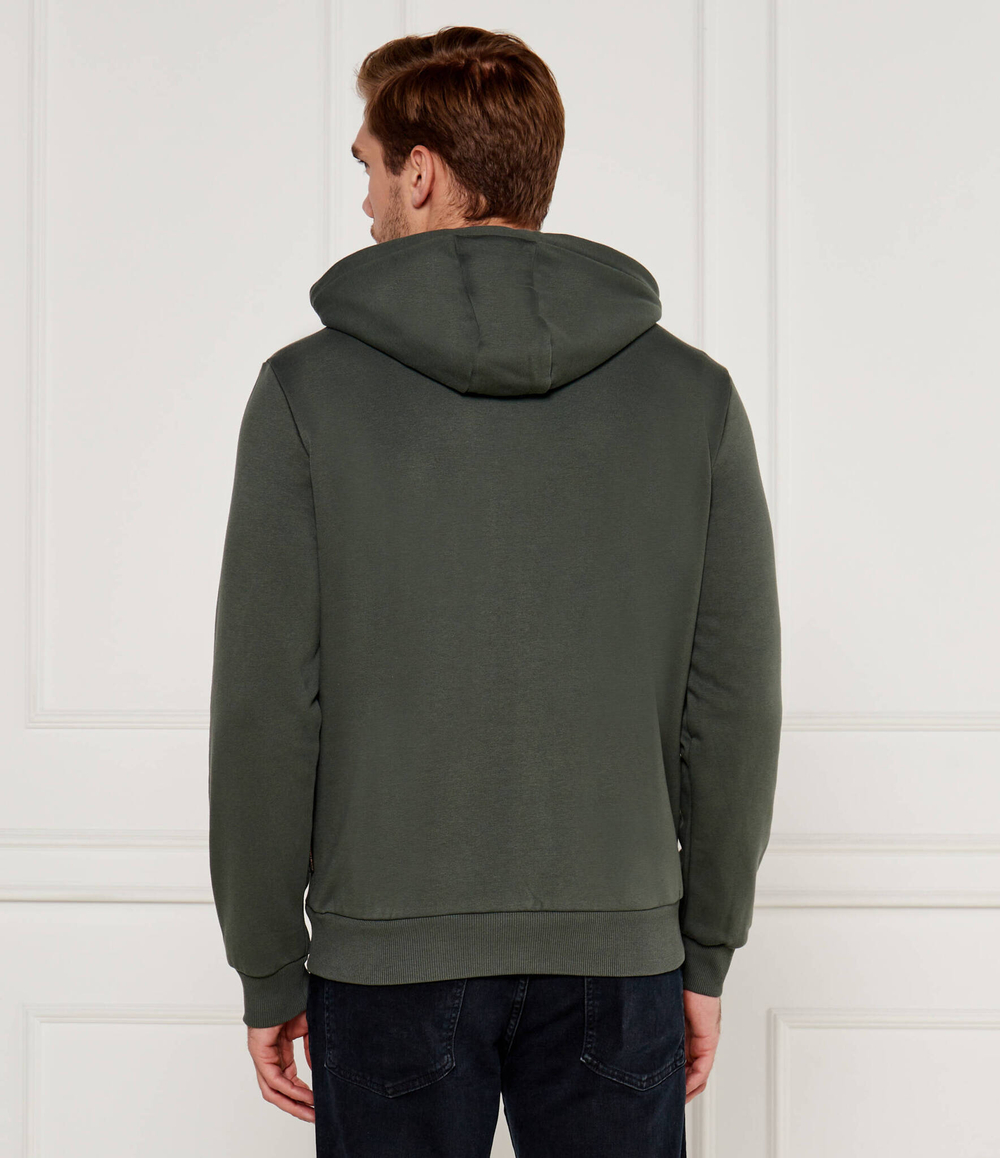 Худи Burgee Napapijri - оливковый (NP0A4I5E)