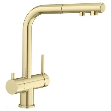 Смеситель Blanco FONTAS-S II 526694 сатин золото