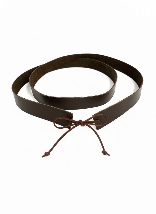 Ремень из натуральной кожи коричневого цвета