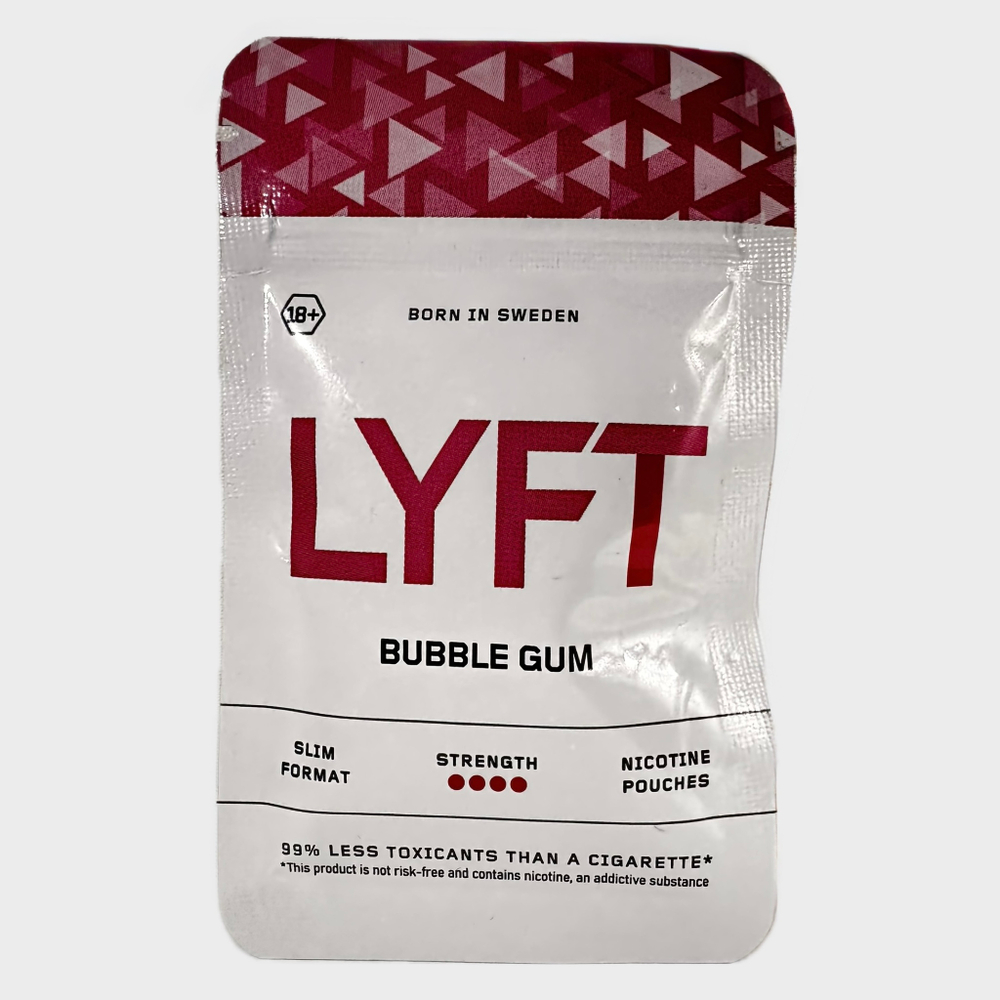 LYFT BUBBLE GUM НИКОТИНОВЫЕ ПЛАСТИНКИ (10 МГ) - БАБЛ ГАМ