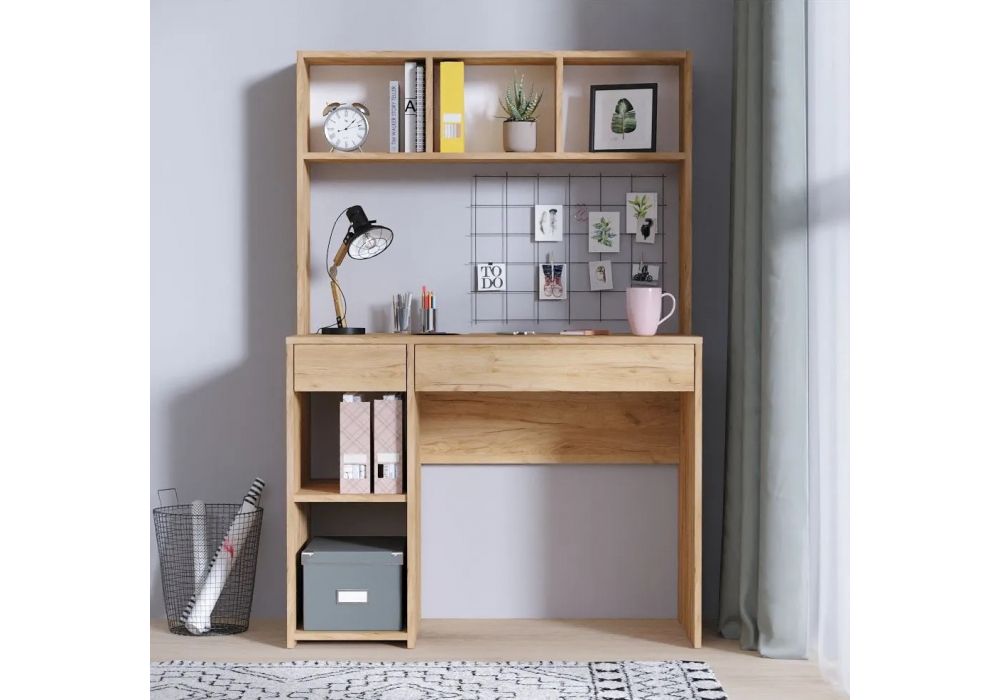 Письменный стол Комфорт 12.77 F 100х49,8х147 дуб золотой craft