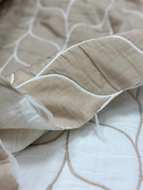 Стеганное хлопковое пике