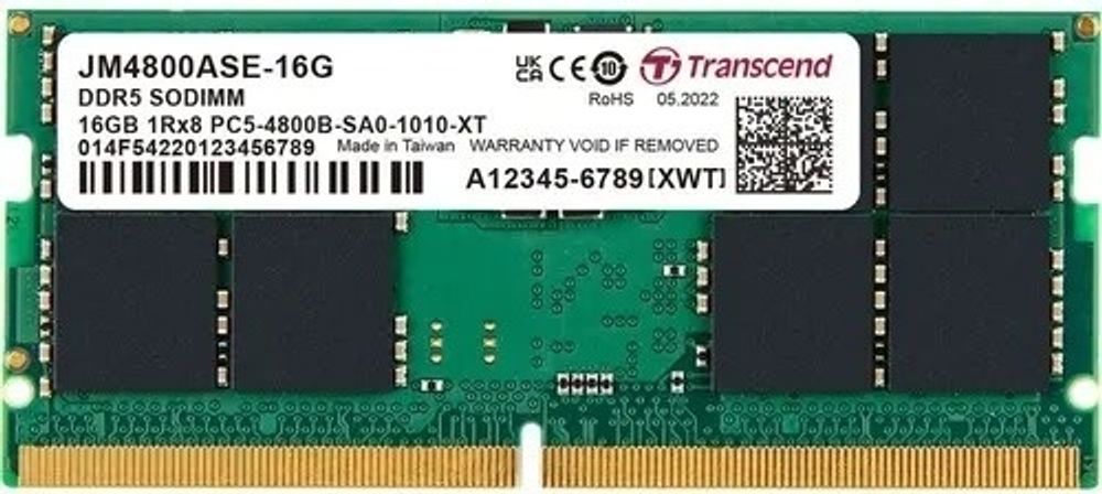 Оперативная память Transcend JM4800ASE-16G 16 Гб