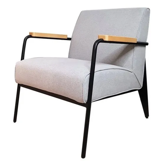 Кресло Fauteuil de Salon, серое