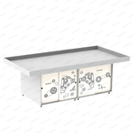 Стол для соревнований и занятий по робототехнике на колёсах с закрытыми ячейками СТАНДАРТ