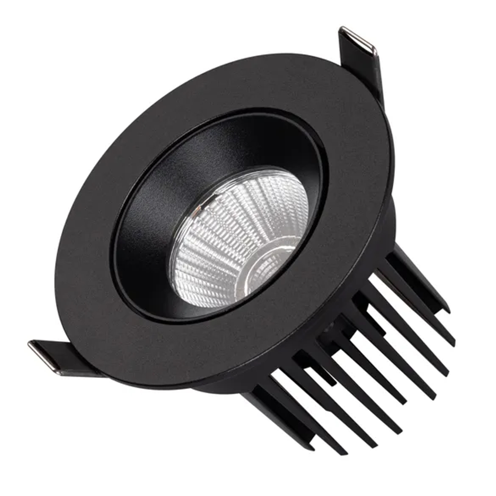 Светильник MS-ATOLL-BUILT-TURN-R94-10W Warm3000 (BK, 36 deg, 230V) (Arlight, IP54 Металл, 5 лет) 044618