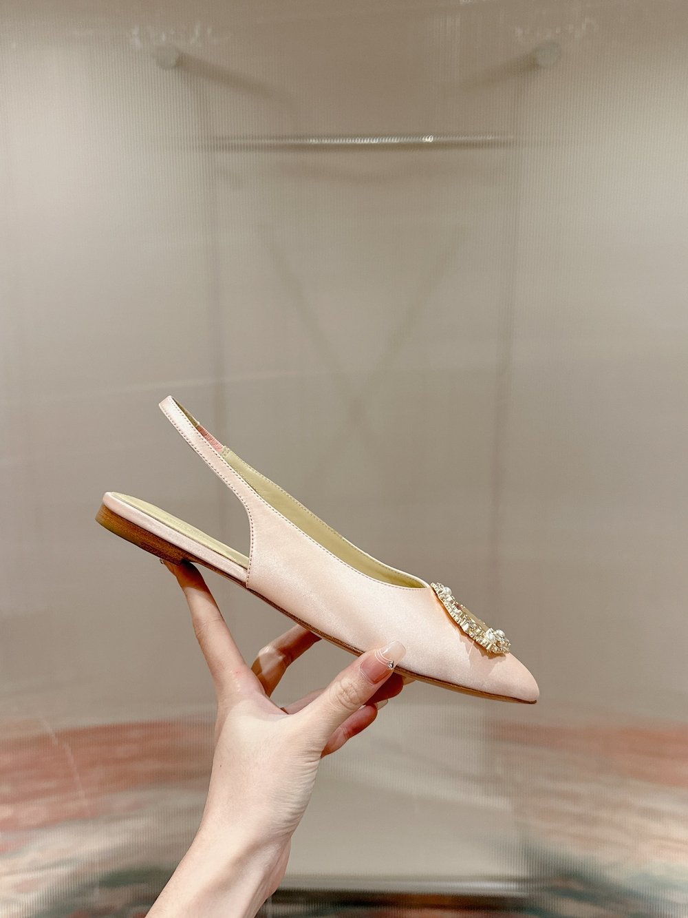 Louis Vuitton Met Slingback Ballerina