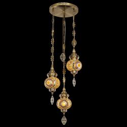Citilux Каир CL419135 Подвесной светильник Мозаика Янтарь