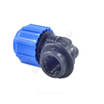 Отвод компрессионный ПЭ Дн 25х1/2"х90гр ВР Ру16 ТПК-АКВА 50022512
