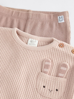 Толстовка и легинсы в комплекте для малышей Next 835-932, Бежевый