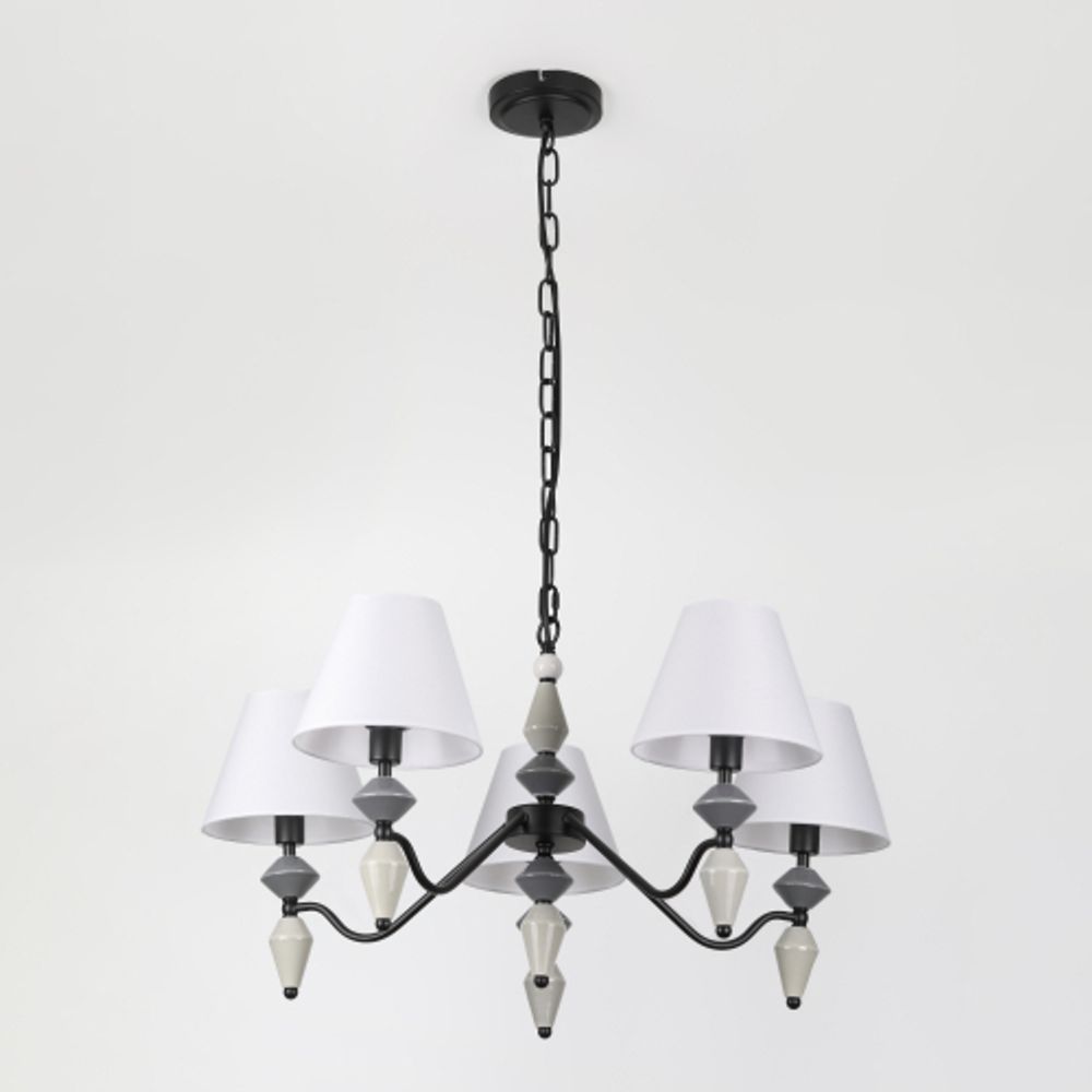 Люстра Rivoli Alisia 2096-305 5 х Е14 40 Вт классика