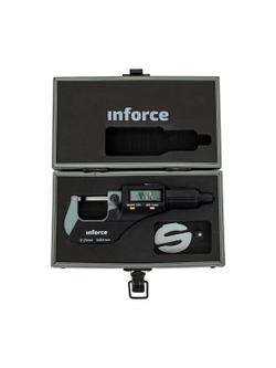 Цифровой микрометр Inforce 0-25мм/0-1*0.001мм/0.00005 06-11-44