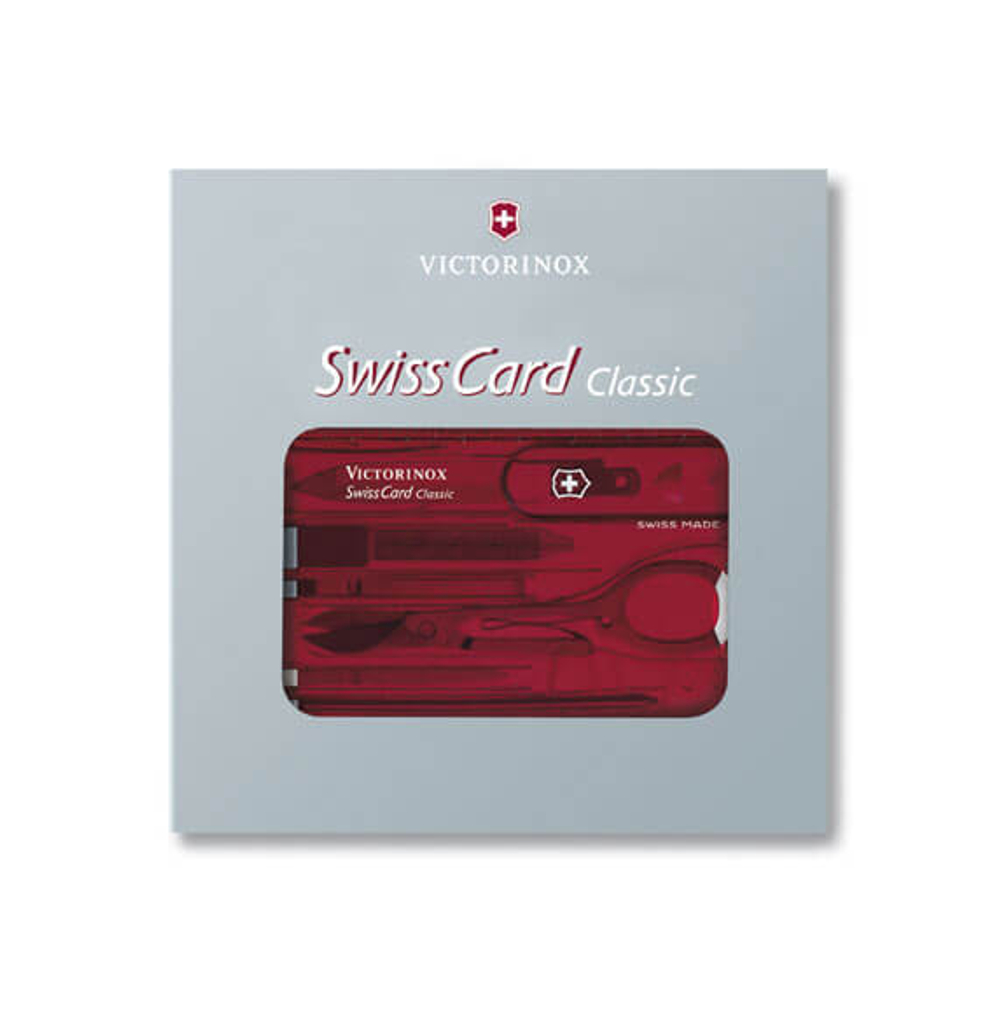 Швейцарская карточка Victorinox SwissCard, черная