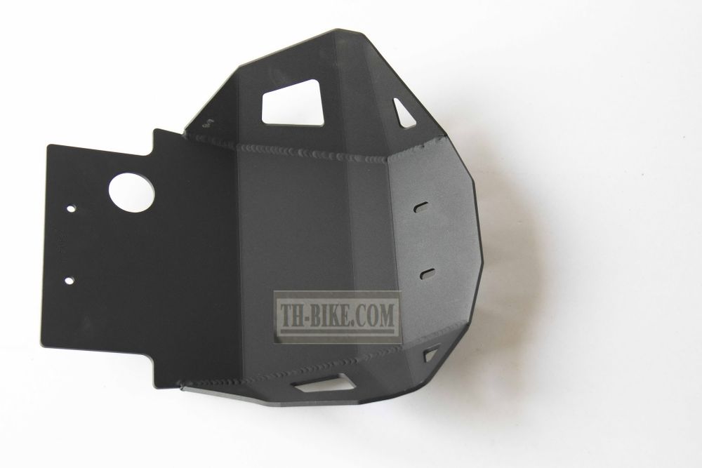 Skid Plate for Honda CRF250L-M (2012-2020). Aluminium, 4mm. V1.4 Black