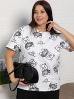 Футболка Бриса (белая) Б15370-20М LT Collection