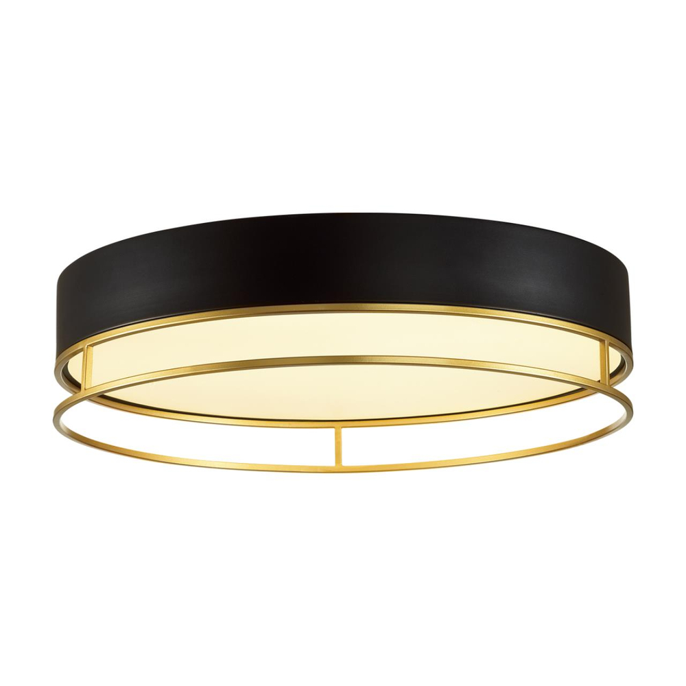 7723/100L AVRA LED SN 593 Светильник металл/пластик/белый/черный/золотой LED 100Вт 3000-6000K D600 IP20 пульт ДУ LOFTY