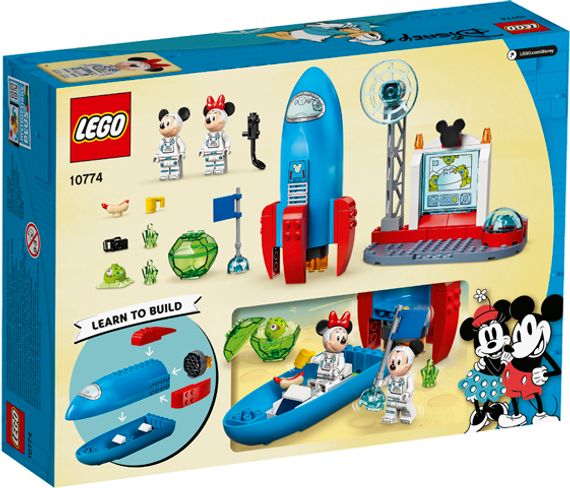 Lego konstruktor Disney Mickey Mouse &amp; Minnie Mouse&#39;s Space Rocket