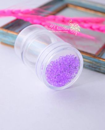 Печать для стемпинга двухсторонняя, сиреневая + диск