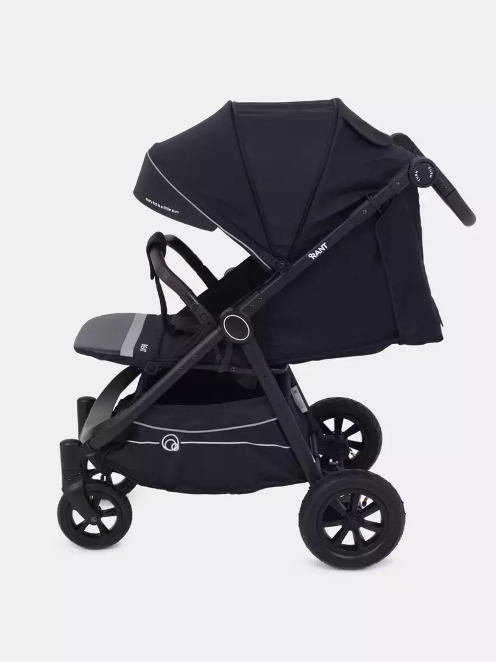 Коляска детская RANT "BEAT" Air RA850 Midnight Black