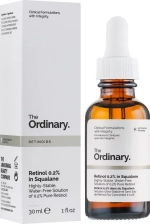 The ordinary retinol 0,2% in squalane 30ml.