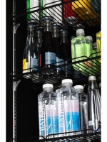 Витрина холодильная Nord RSC 400 GBB черная