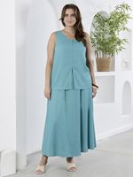 Блуза (топ) Камео-6 Виотекс БИРЮЗОВЫЙ