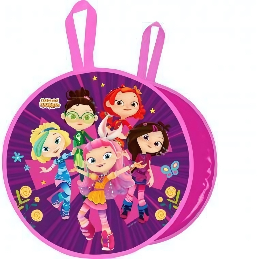 Ледянка мягкая диаметр 450 мм с рисунком, Сказочный патруль