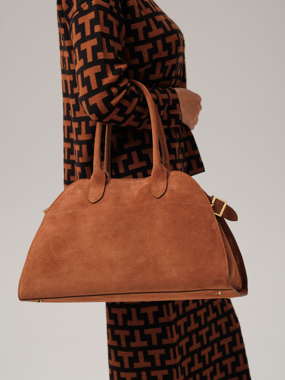 Сумка Deboro 30979 коричневый камыш