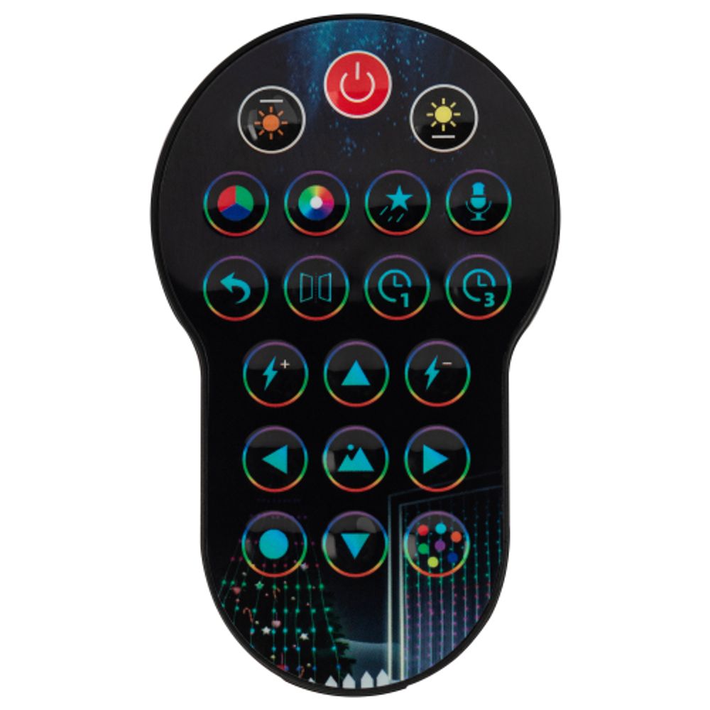 Светодиодная новогодняя гирлянда ЭРА ERASG -02 умная занавес RGB 2*2 м управление через мобильное приложение