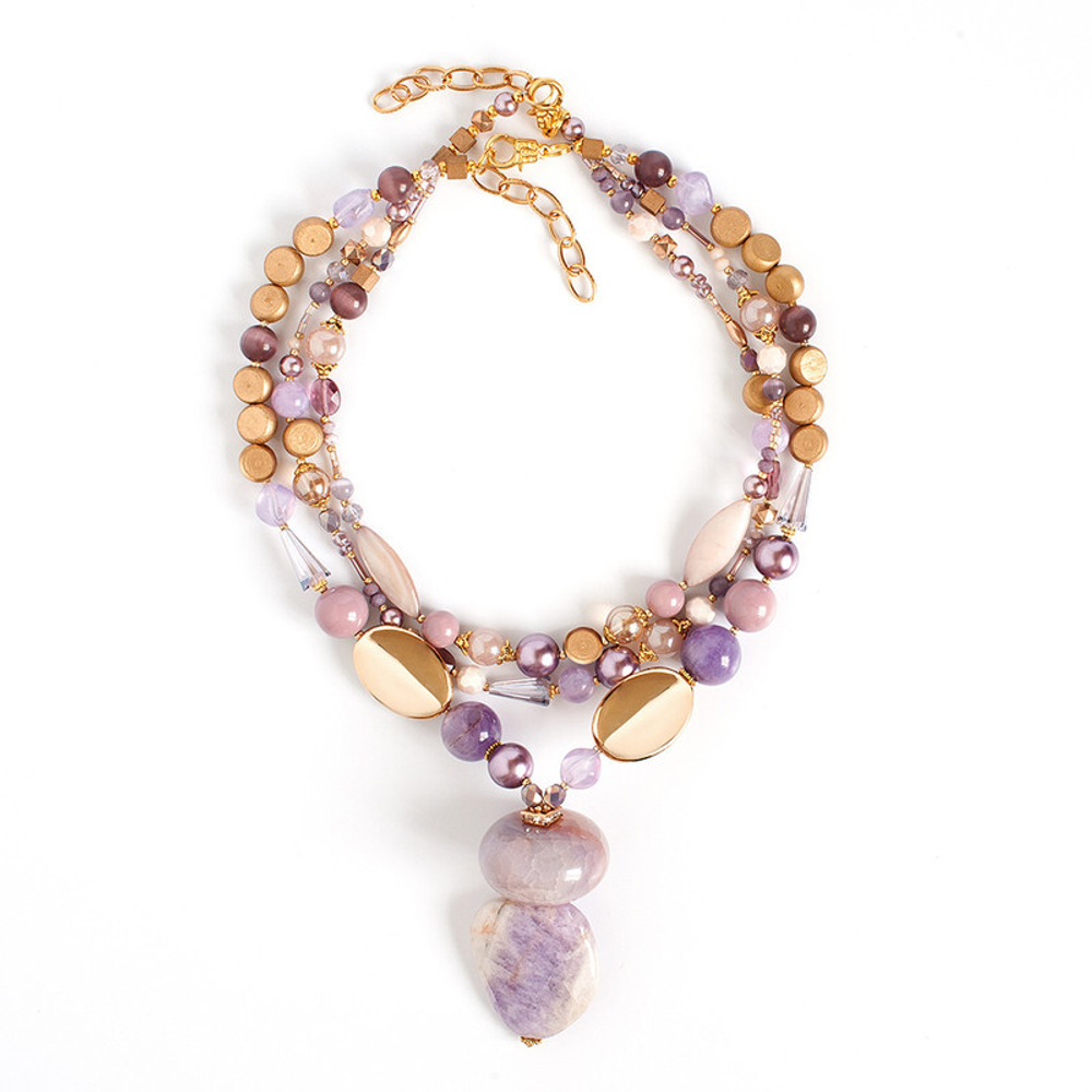 10107861 Колье Роман с камнем - Флорентино