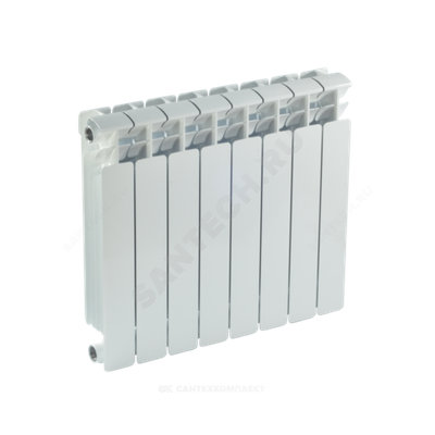 Радиатор биметаллический Base 500 12 секций Qну=2364 Вт RAL 9016 (белый) RIFAR B 500-12