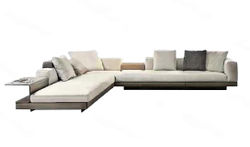 Диван угловой White