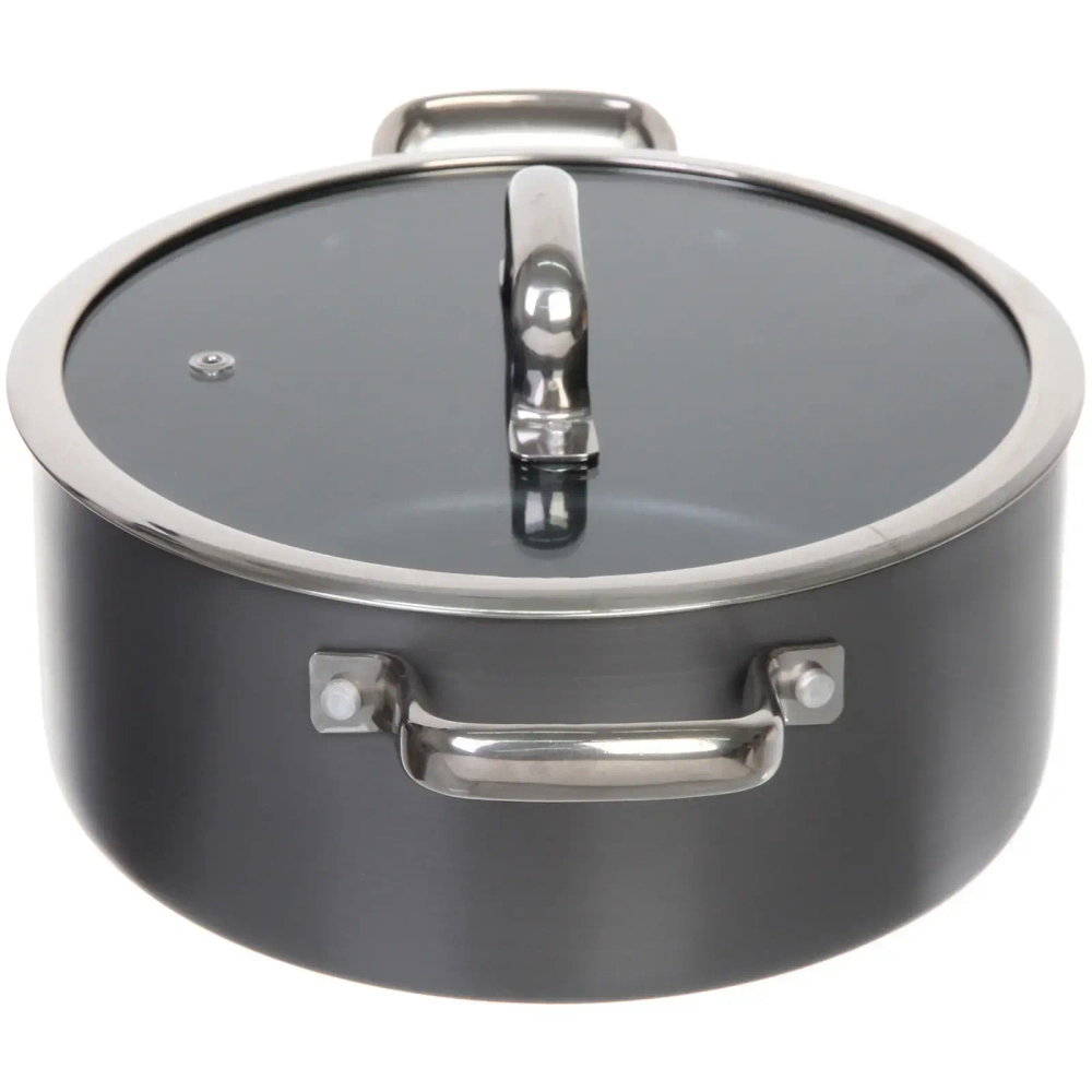 Кастрюля «ENERGY» 4,4 л, стеклянная крышка