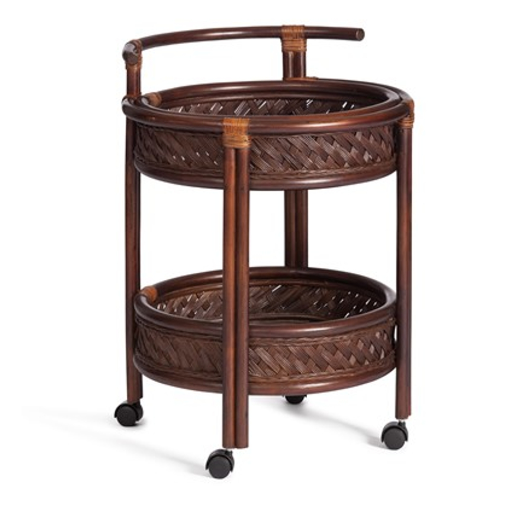 Барный столик Andrea 55х55х75 см, Pecan Washed (античн. орех) арт.10896