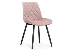 Стул на металлокаркасе Баодин Б/К розовый / черный