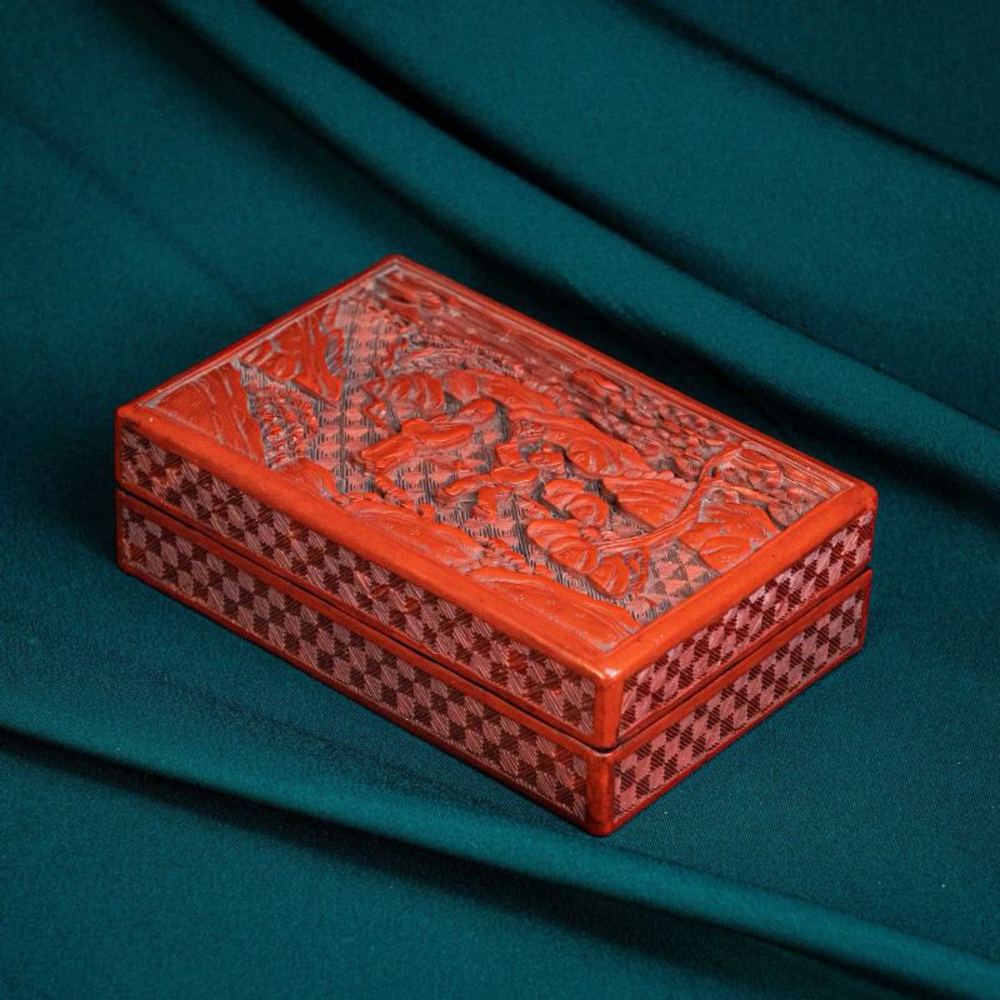 Китайская винтажная шкатулка