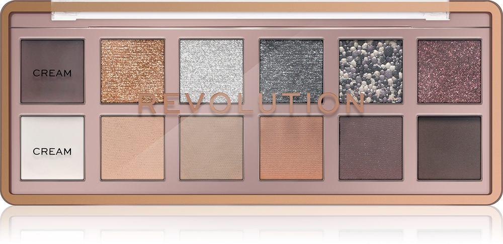 Makeup Revolution The Icon Palette - палитра теней для век, 12× 0,7 g
