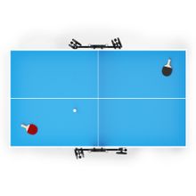 Теннисный стол UNIX Line Compact indoor 18mm MDF (Blue)