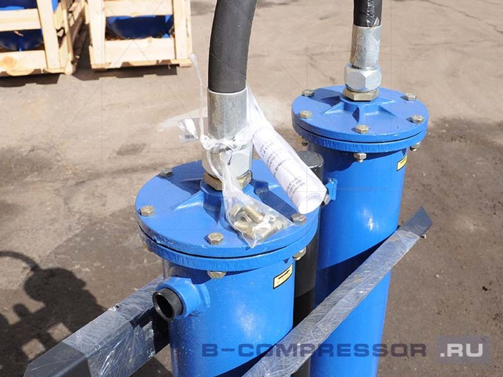 Магистральный фильтр ФМ 180 / 10 фото крепления