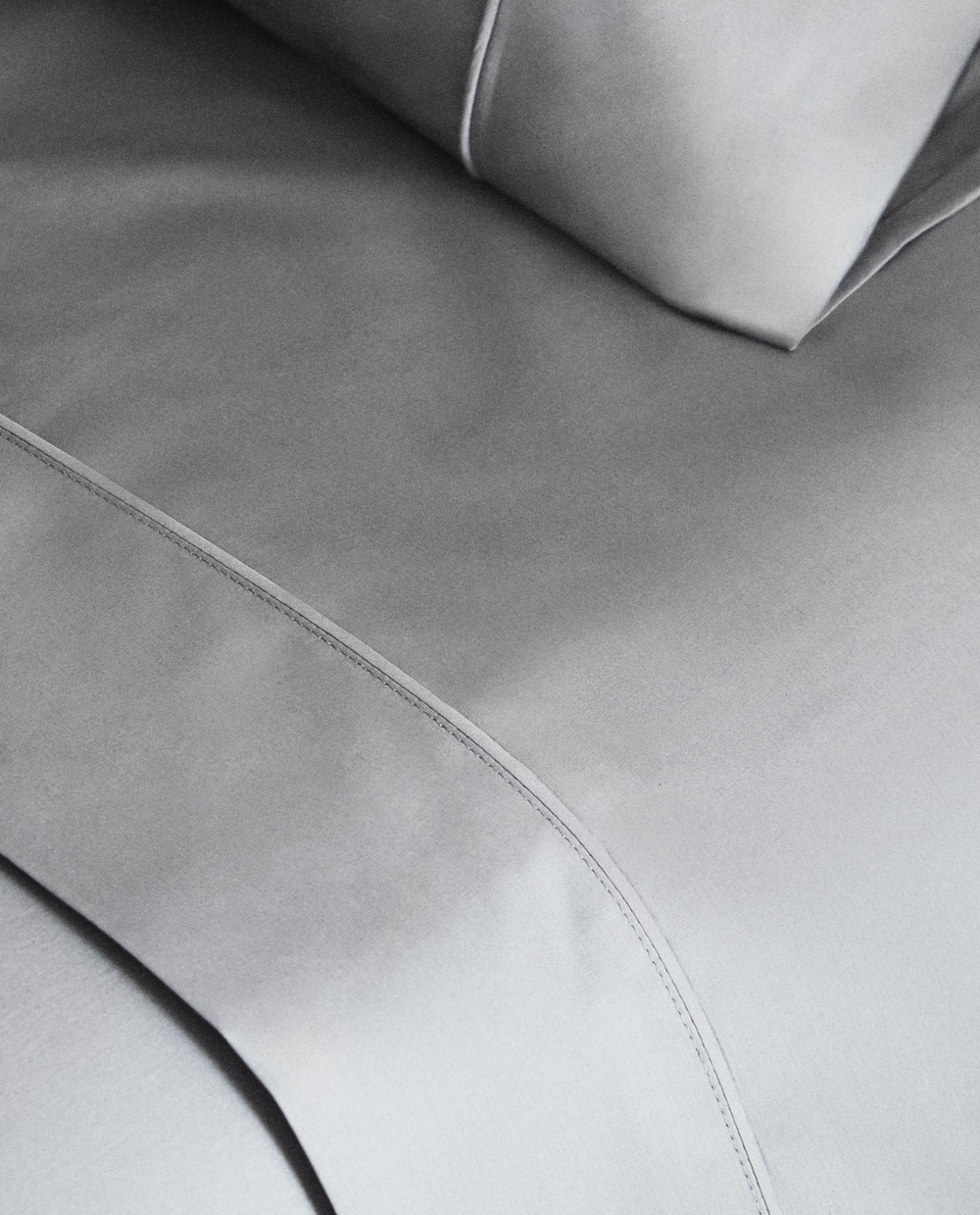Простыня Zara Home перкаль, хлопок 100%, однотонный, 0030/089 · арт. 0030/089